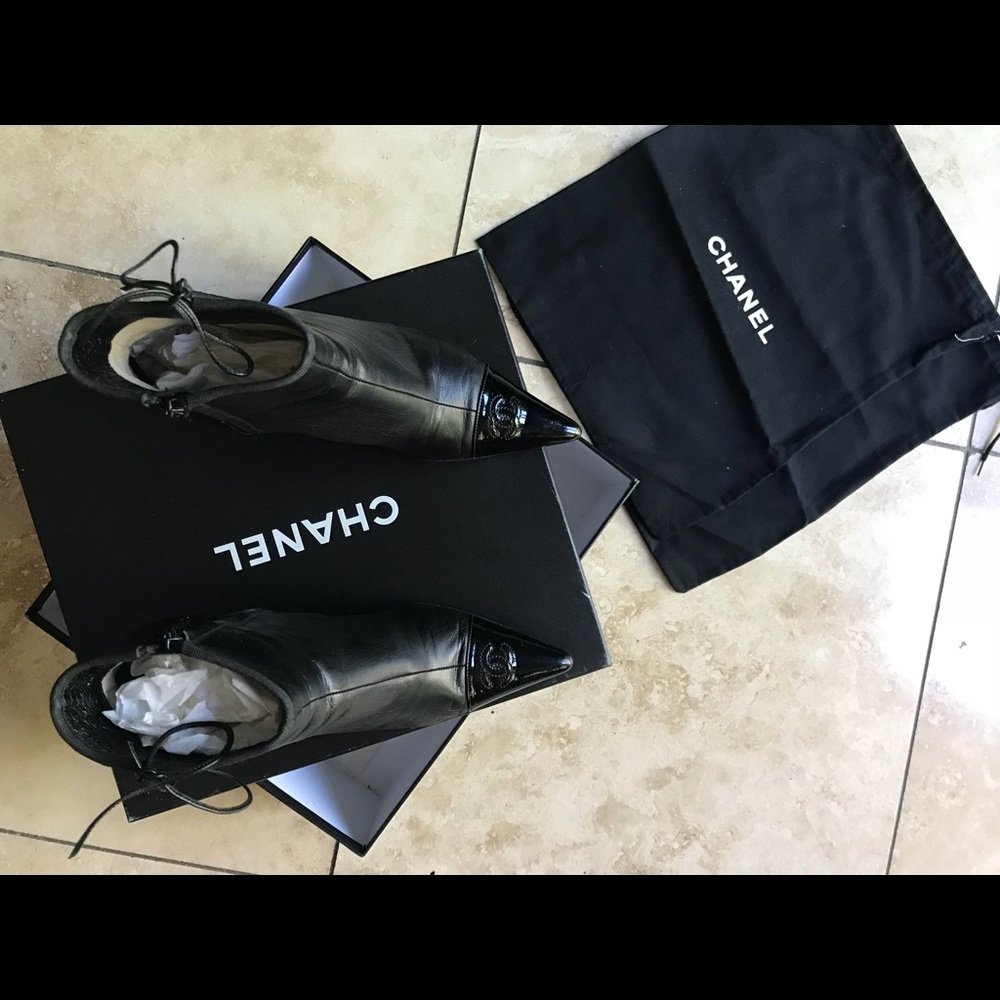 Chanel ankle boots
